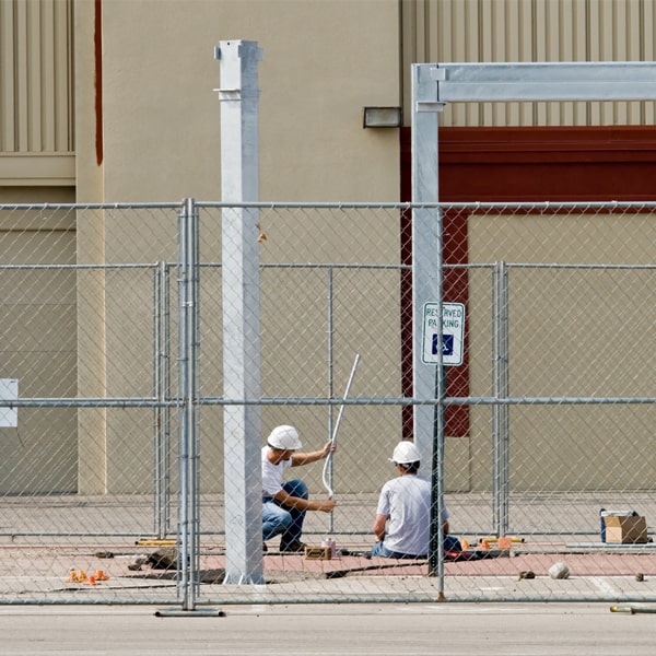 how much time can i rent the temporary fence for my construction site or event in Weehawken New Jersey